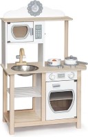 Vigatoys Speelkeuken Wit met Magnetron 769x1200