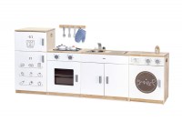 Vigatoys Speelkeuken Luxe 4-dlg. Wit (met Wasmachine) v0765b-beste